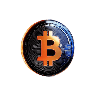 Floating card with cryptocurrency market analytics data visualisation